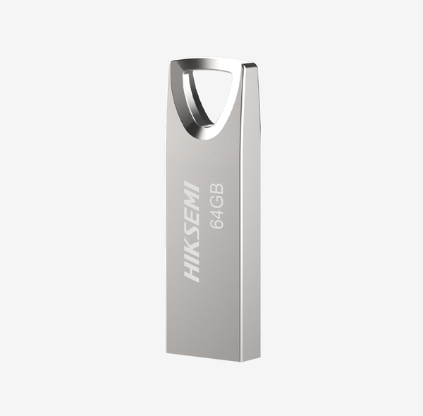 HIKSEMI M200 Classic 16GB USB Flash Drive | USB 2.0 | Metal Housing · 38 × 12 × 4.5 mm · 8 g | 5-Year Warranty | Silver