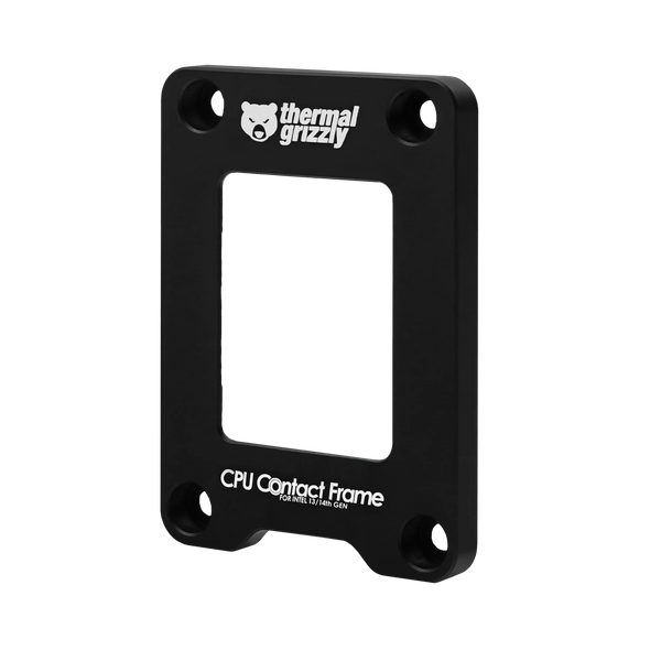 Thermal Grizzly CPU Contact Frame Intel 13th/14th Gen | LGA1700 · 12th · 13th · 14th Gen | Anodised Aluminium | 71 × 51