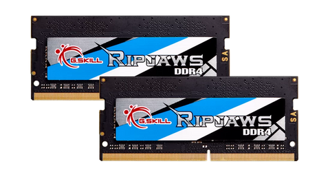 G.Skill Ripjaws 16GB Kit (2x8GB) DDR4-2400 SODIMM Gaming Laptop Memory F4-2400C16D-16GRS No Box