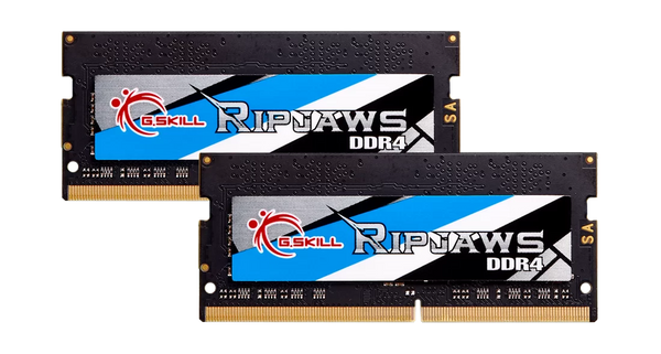G.Skill Ripjaws 16GB Kit (2x8GB) DDR4-2400 SODIMM Gaming Laptop Memory F4-2400C16D-16GRS No Box | PC4-19200 | CL16-16-16-39 Tight Timings | 1.2V | 260-Pin Non-ECC Unbuffered | Dual-Channel Matched Pair | Black
