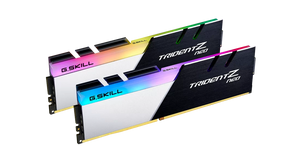 G.Skill Trident Z Neo DDR4 16GB Kit (2x8GB) Black/Silver | 3000MT/s CL16-18-18-38 | AMD Optimized + DOCP/A-XMP | 1.35V | 8-Zone RGB Light Bar | Dual-Tone Heat Spreader | AMD Ryzen Tuned | Award-Winning Design