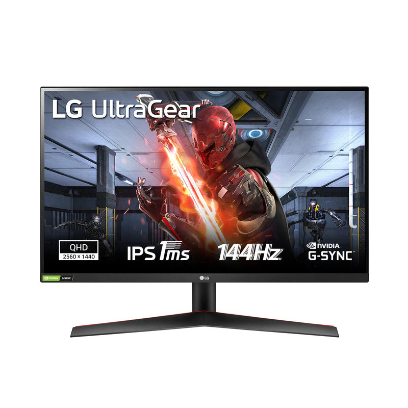 LG UltraGear 27GN800P-B | 27" Gaming Monitor | QHD | 144Hz | 1ms GtG | Nano IPS | 99% sRGB | HDR10