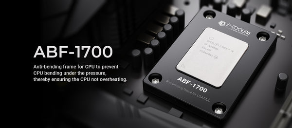 ID-COOLING ABF-1700 Anti-Bending Frame | Intel LGA1700 CPU Contact Frame | Aluminium | 71.7 × 51 × 5.6 mm | Screwdriver