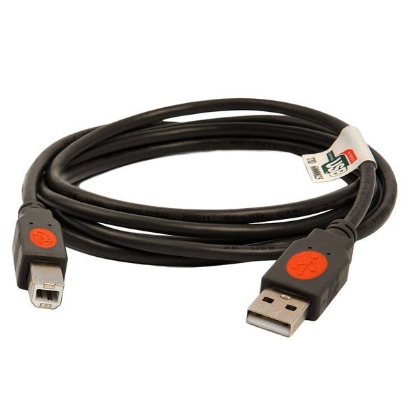2B DC117 USB 2.0 Printing Cable | USB Type-A to USB Type-B · Male to Male | 1.8 m | Gray