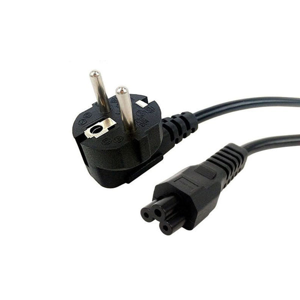 2B PS005 Laptop Adapter Power Cable | Euro Plug | 1 m | For Laptop AC Adapters