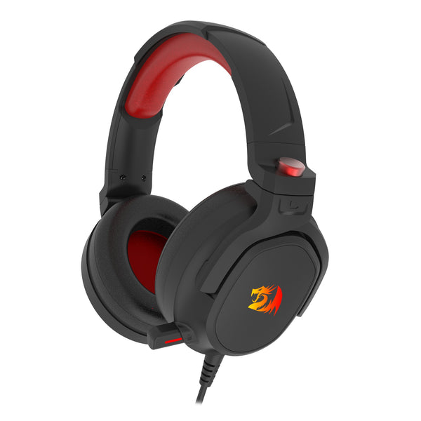 Redragon H399 Nireus RGB USB Gaming Headset | 50mm Drivers | 100Hz-10kHz | 20Ω | USB Connection | Retractable Omni-Direc