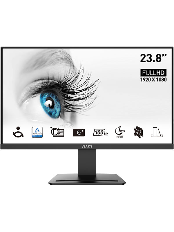 MSI PRO MP2412 | 23.8" Monitor | Full HD 1920x1080 | 100Hz | VA