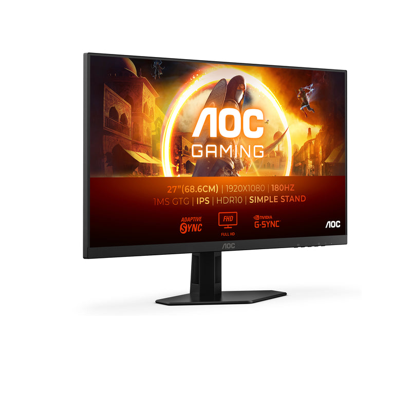 AOC 27G4XED | 27" Gaming Monitor | Full HD | 180Hz | 1ms GtG