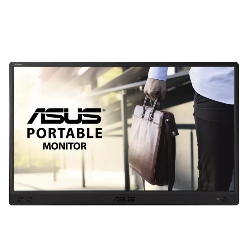ASUS ZenScreen MB166C | 15.6" FHD IPS Portable Monitor | USB Type-C | Auto-Rotate | Tripod Mount | Ultra-Slim Design