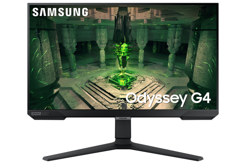 Samsung | 25" Gaming Monitor | Full HD 1920x1080 | 240Hz | 1ms GtG | IPS | FreeSync + G-Sync Compatible | HDMI + DisplayPort | Height Adjustable