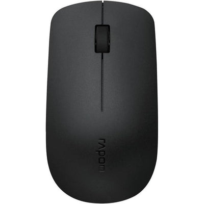Rapoo M20 Plus Silent Wireless Optical Mouse | 1000 DPI · Optical Tracking | 2.4GHz Wireless · 10 m Range | 3 Buttons · Silent Click | 12-Month AA Battery · 63 g | Black