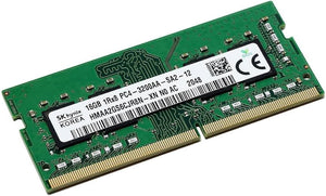 SK Hynix 16GB DDR4-3200 SODIMM Laptop Memory HMA82GS6DJR8N-XN No Box | PC4-25600 / PC4-3200AA | CL22 | 1.2V | 260-Pin Non-ECC Unbuffered | 2Rx8 Dual-Rank | OEM Module | Dell HP Lenovo Compatible | Plug & Play
