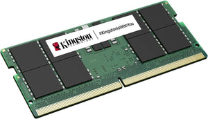 Kingston ValueRAM 64GB Kit (2x32GB) DDR5-5600 SODIMM Laptop Memory KVR56S46BD8K2-64 | PC5-44800 | CL46 | 1.1V | 262-Pin Non-ECC Unbuffered | On-Die ECC | 2Rx8 Dual-Rank | Industry Standard JEDEC | Reliable Notebook RAM