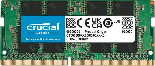 Crucial Basics CB8GS3200 8GB DDR4 Laptop Memory | DDR4-3200 MT/s · PC4-25600 | CL22 · 22-22-22 | 1.2V | SO-DIMM · Unbuff