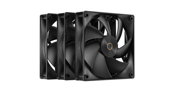 Ocypus Delta F12 BK 3-in-1 Case Fan | 120mm · 3-Pack | PWM 500-2000 RPM · 73 CFM | 4.3 mmH2O · ≤29 dBA · Hydraulic Beari