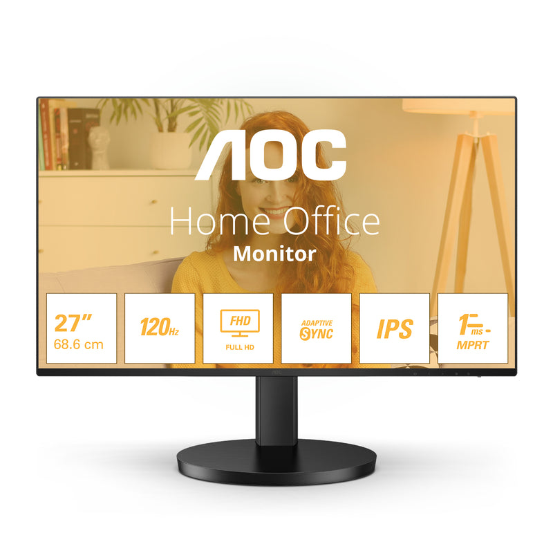 AOC 27B3HA2 27-Inch Gaming Monitor | Full HD | 100Hz | Black