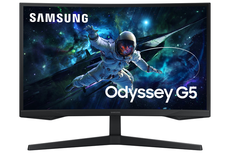 Samsung Odyssey G55C Curved 27-Inch Curved Monitor | VA Panel 000R | HDR10 | FreeSync