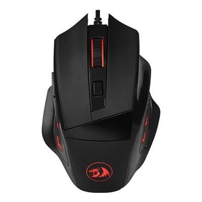Redragon M609 Phaser Wired Gaming Mouse | Pixart 3168 Optical Sensor | 3200 DPI | 10G Acceleration | 6 Buttons with 2 Si