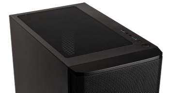 BitFenix Nova Mesh Gaming PC Case | High-Airflow Mesh Front Panel | Black