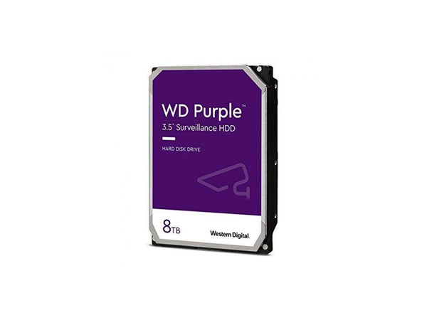 Western Digital WD Purple WD84PURZ Surveillance Hard Drive | 8TB · SATA 6Gb/s | 3.5-inch · 5640 RPM · 128MB Cache | 180T