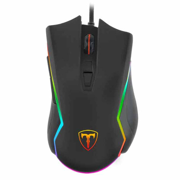 T-DAGGER Second Lieutenant T-TGM300 Wired RGB Gaming Mouse | Optical · Up to 8,000 DPI | 8 Programmable Buttons | Braide