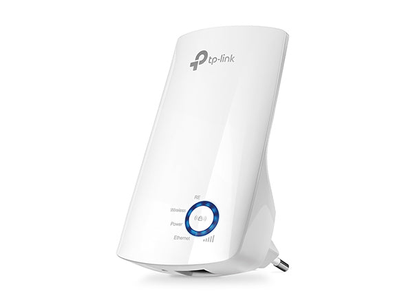 TP-Link TL-WA850RE N300 Wi-Fi Range Extender | 300 Mbps 2.4 GHz 802.11b/g/n | 2 Internal Antennas · 5-LED Signal Strengt