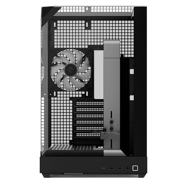 APNX V2 Mid-Tower PC Case | ATX · Micro-ATX · Mini-ITX | 71L X-Pand Flow · 3-Panel Tempered Glass | 4 × FP3-140 ARGB PWM