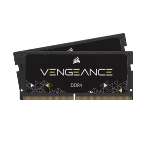 Corsair Vengeance 32GB Kit (2x16GB) DDR4-3200 SODIMM Gaming Laptop Memory CMSX32GX4M2A3200C22 Boxed | PC4-25600 | CL22-22-22-53 | 1.2V | 260-Pin Non-ECC Unbuffered | Auto-Overclock | Dual-Channel Matched Pair | Black