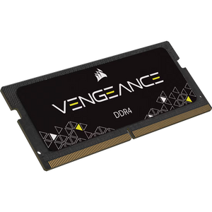 Corsair Vengeance 16GB DDR4-2666 SODIMM Laptop Memory CMSX16GX4M1A2666C18 Boxed | PC4-21300 | CL18-19-19-39 Tight Timings | 1.2V | 260-Pin Non-ECC Unbuffered | Auto-Overclock | Black Slim Design