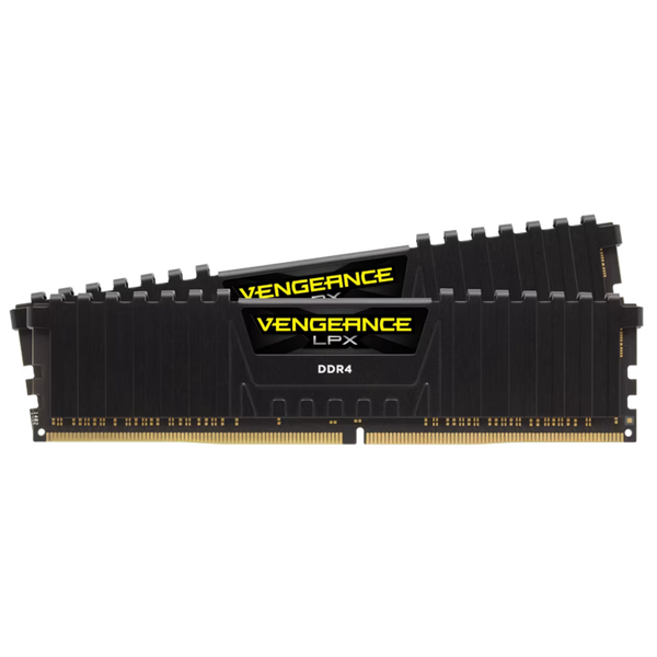 Corsair Vengeance LPX DDR4 16GB Kit (2x8GB) Black | 2666MHz CL16 | Intel XMP 2.0 | Low-Profile 34mm Aluminum Heat Spreader | 8-Layer PCB | 1.2V Energy Efficient | Intel 8th-9th Gen + AMD Ryzen 1000-3000 | Affordable DDR4 Entry