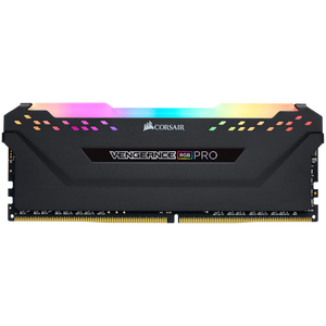 Corsair Vengeance RGB Pro DDR4 16GB Single Stick (1x16GB) Black | 3200MHz CL16 | Intel XMP 2.0 | 10-Zone Addressable RGB | iCUE Compatible | 1.35V | Anodized Aluminum Heat Spreader | Tightly-Screened ICs | Single Module from 2x16GB Kit | Intel + AMD Ryzen