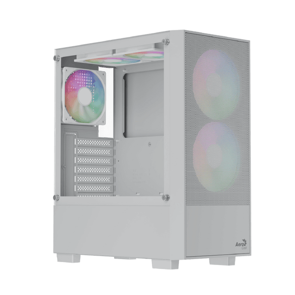 AeroCool B508A Flow ARGB Mid-Tower PC Case + LUX 650W 80 PLUS Bronze PSU | ATX · Micro-ATX · Mini-ITX | Mesh Front · Tem