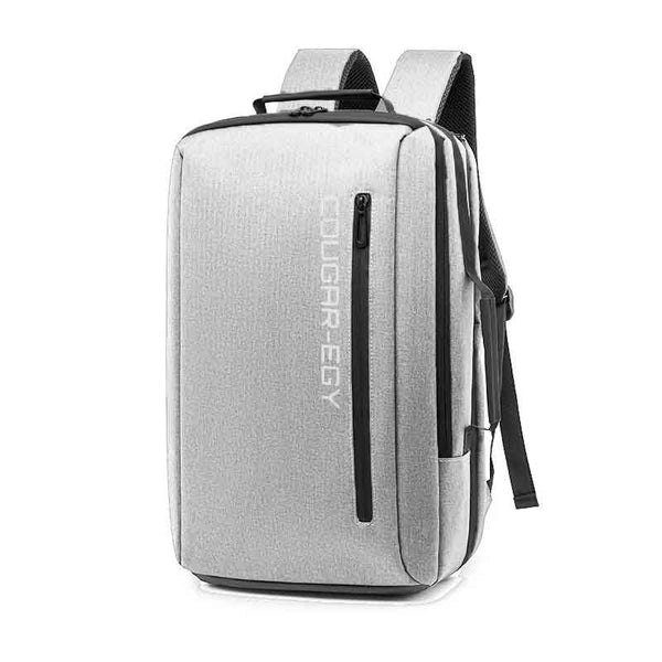 Cougar 8000 Laptop Backpack | Fits Laptops up to 15.6-inch | Water-Resistant Polyester | USB Charging Port | Expandable