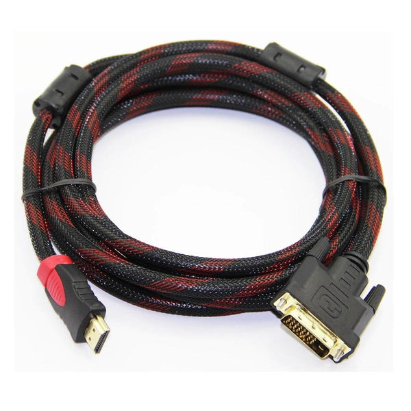 HDMI to DVI Cable | 1.5 m | Monitor and Display Lead
