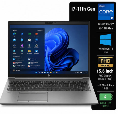 HP ZBook Fury 15.6" G8 Mobile Workstation
