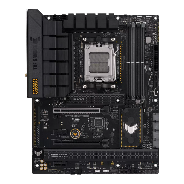 ASUS TUF Gaming B650-PLUS WiFi | AMD AM5 ATX Motherboard | DDR5 | PCIe 5.0 M.2 | 3× M.2 | WiFi 6 | USB 3.2 Gen 2x2 Type-C | For Ryzen 7000/8000/9000
