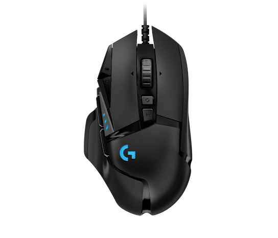 Logitech G502 HERO High Performance Gaming Mouse | USB Wired | HERO 25K Sensor, 100-25,600 DPI | 1000Hz Polling | 11 Pro