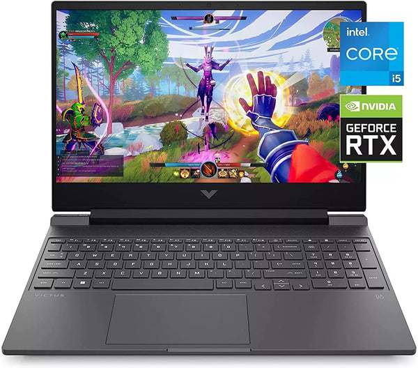 HP Victus 15-fa2013dx Gaming Laptop | Intel Core i5-13420H · 8 Cores | GeForce RTX 3050 6GB GDDR6 | 8GB DDR4-3200 · 512GB