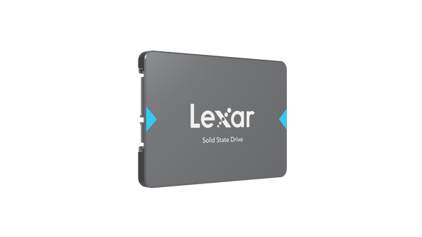 Lexar NQ100 480GB SATA SSD | 2.5-inch SATA III 6Gb/s | Up to 550 MB/s Read | 168 TBW · 0.32 DWPD | 3-Year Warranty