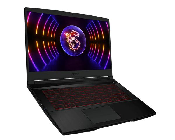 MSI Thin GF63 Gaming Notebook | 39,6 cm (15,6 Zoll) Full-HD 144 Hz | Intel Core i5-12450H | 16GB RAM | 512GB SSD | RTX 4050 6 GB | Windows 11 Home ...