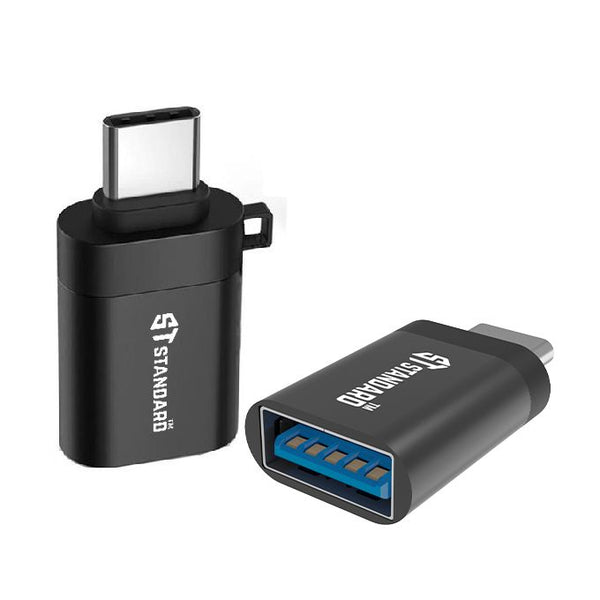 Standard ST-9130T USB OTG Adapter | USB 3.0 Type-A Female to USB Type-C Male | 5 Gbps | Aluminium Alloy Housing