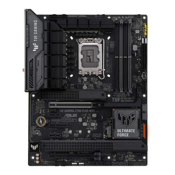 ASUS TUF GAMING Z790-PLUS WIFI Motherboard | Intel Z790 · LGA1700 · ATX | DDR5 7200 MHz (OC) · 4 DIMM · 192GB | 16+1 DrM