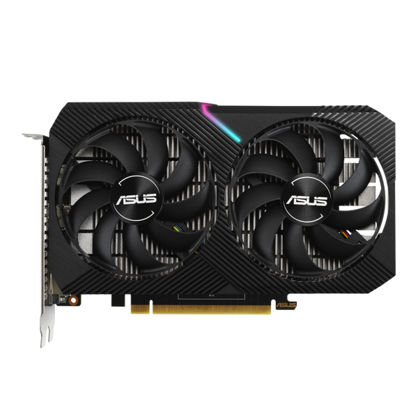 ASUS Dual GeForce GTX 1650 MINI OC Edition 4GB GDDR6 Graphics Card | 896 CUDA Cores · 1650 MHz OC Boost | 4GB GDDR6 · 12