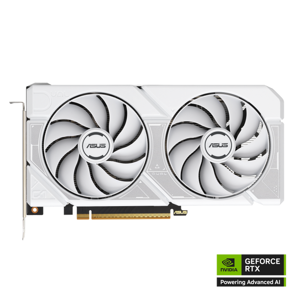 ASUS Dual GeForce RTX 5060 White OC Edition 8GB Graphics Card | 8GB GDDR7 · 128-bit · 28 Gbps | PCIe 5.0 · 3840 CUDA Cor