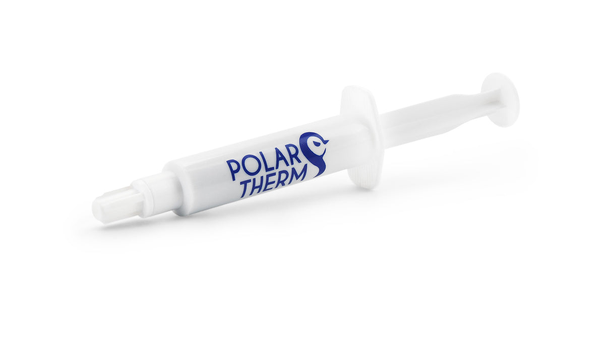 Polartherm X-8 Thermal Paste | 10 g · PT-X8-010 | 2.6 g/cm³ · Not Electrically Conductive (0 pS/m) | -50°C to +150°C | Spatula + Applicator Included | Grey