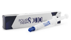 Polartherm X-10 Thermal Paste | 5 g · PT-X10-005 | 2.6 g/cm³ · Not Electrically Conductive (0 pS/m) | -50°C to +150°C | Spatula + Applicator Included | Grey