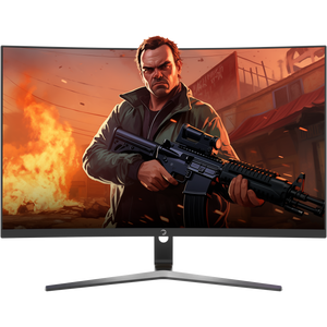 GAMEPOWER Vivid T50 Curved 27-Inch Curved Gaming Monitor | Full HD | 180Hz | 0.5ms | VA Panel | HDR | FreeSync