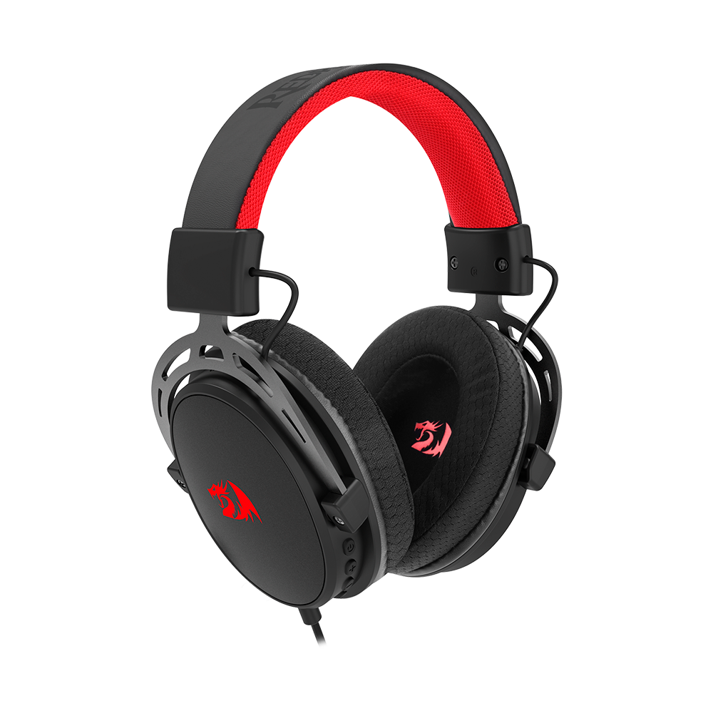 Redragon Cragblade Pro H541-PRO Wireless Gaming Headset | 50mm Drivers | Virtual 7.1 Surround | 2.4GHz · Bluetooth · USB · 3.5mm | Dual Microphone | 280g | Black