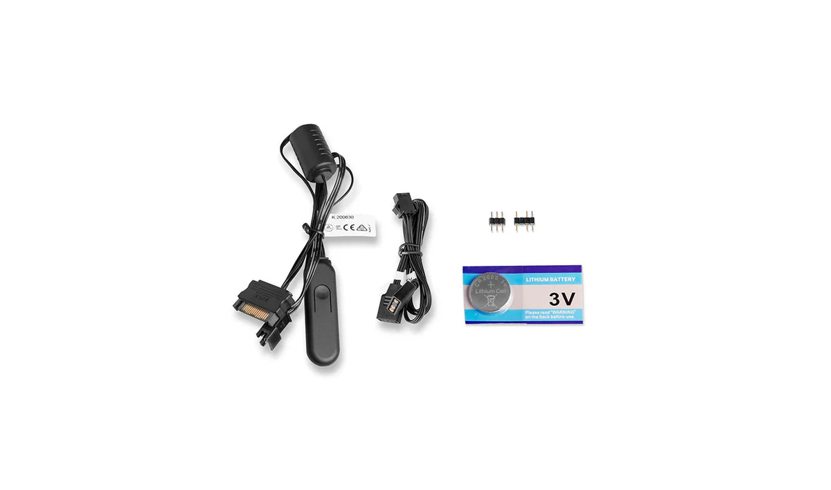 DEEPCOOL A-RGB Controller | Wireless Remote · Magnetic Receiver | 3-Pin (+5V-D-G) ARGB Output | SATA 5V Power | 400mm SATA · 170mm ARGB Cables | 50g