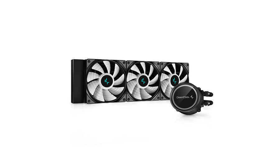 DeepCool GAMMAXX L360 A-RGB 360mm AIO Liquid CPU Cooler | 3× 120mm A-RGB · 500-1800 RPM · 69.34 CFM | Anti-Leak Pump 255